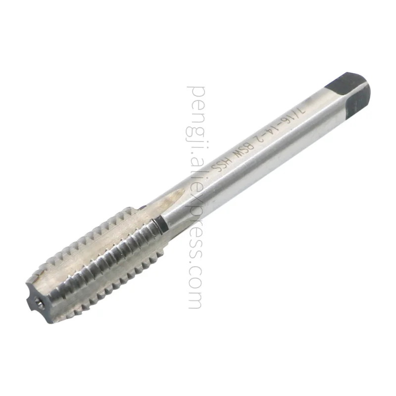 

7/16"-14 BSW HSS Right Hand Thread Tap High Speed Steel 6542 Used for Conventional Machine Tapping or CNC Tapping.