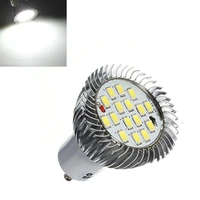 10 pcs gu10 7w 640lm pure white 16 smd 5630 led light bulbs lamps 85 265v