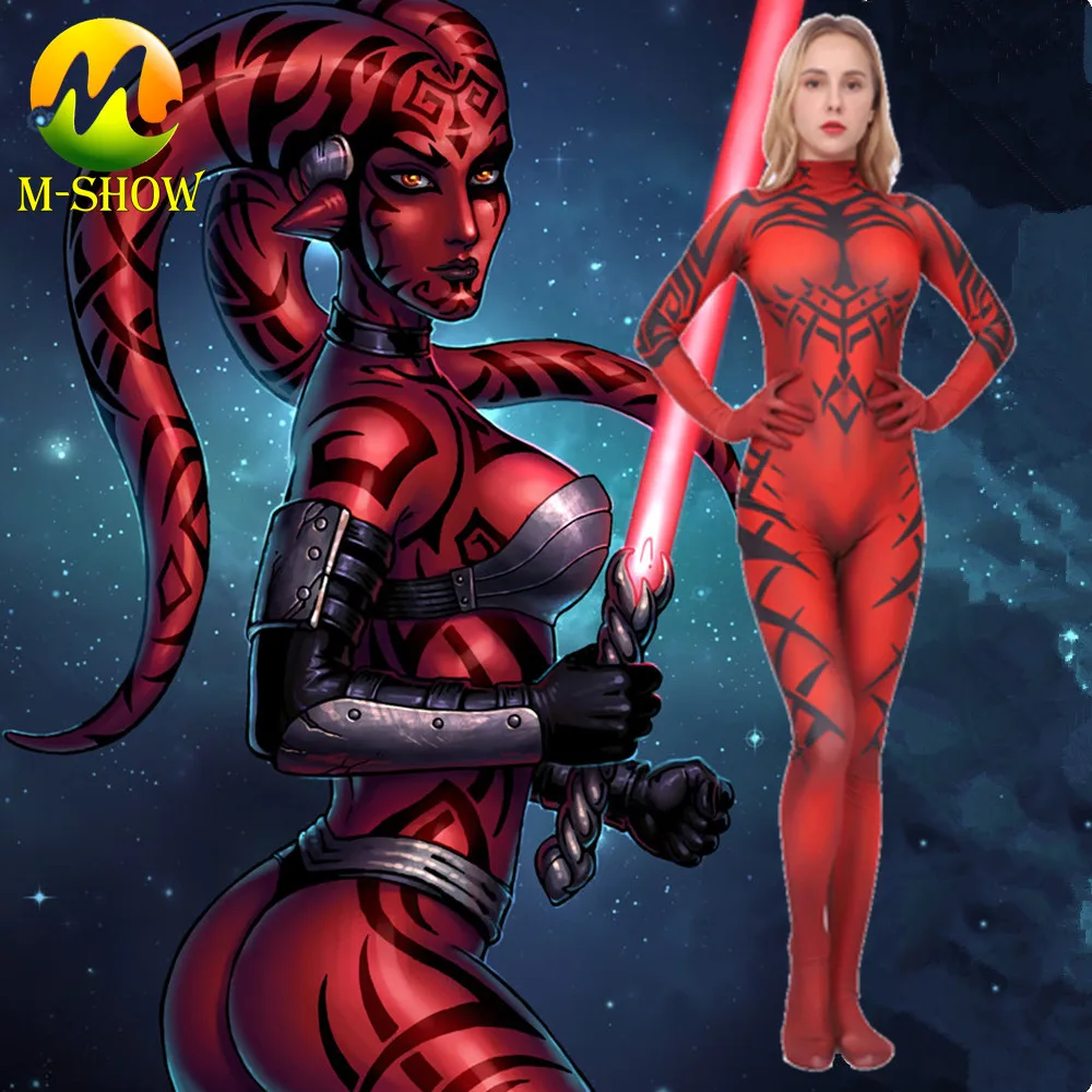 С принтом Звездные войны Legacy Дарт Talon Косплэй трикотажное нижнее белье в виде Сит