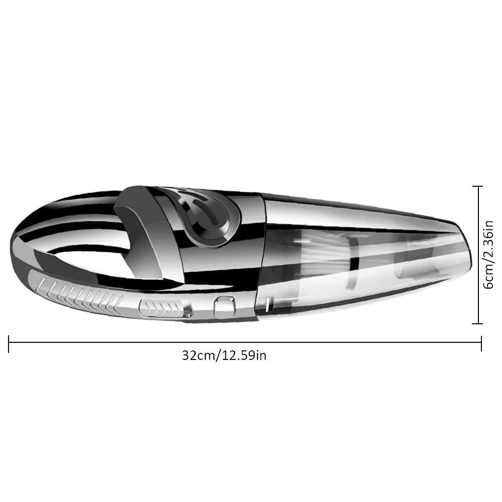 

Handheld Car Vacuum Cleaner Wireless Wet and Dry Mini Portable vacuum cleaner for Car 120W 6000pa Rechargeable Super Suction