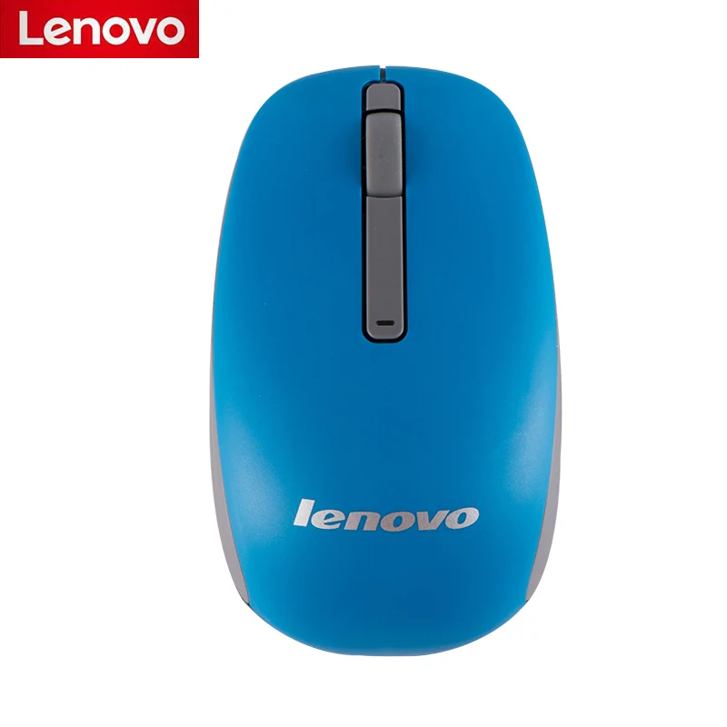Беспроводная мышь Lenovo N100 2 4 ГГц настольный USB компьютер мини для ноутбука черный