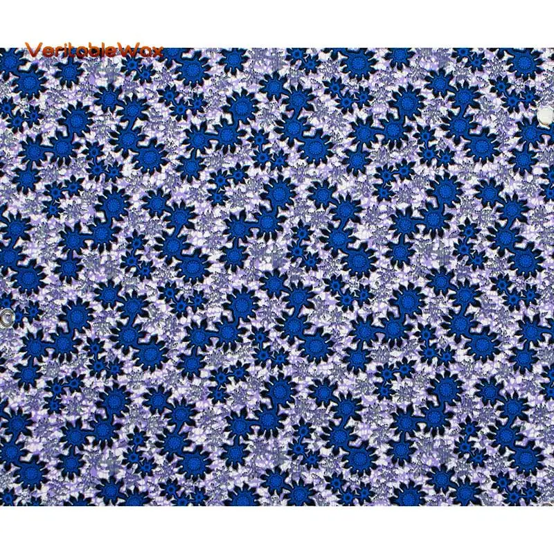

2020 Polyester Wax Prints Fabric Ankara VeritableWax High Quality 6 Yards African Fabric Patchwork Sewing Dress Craft FP6324
