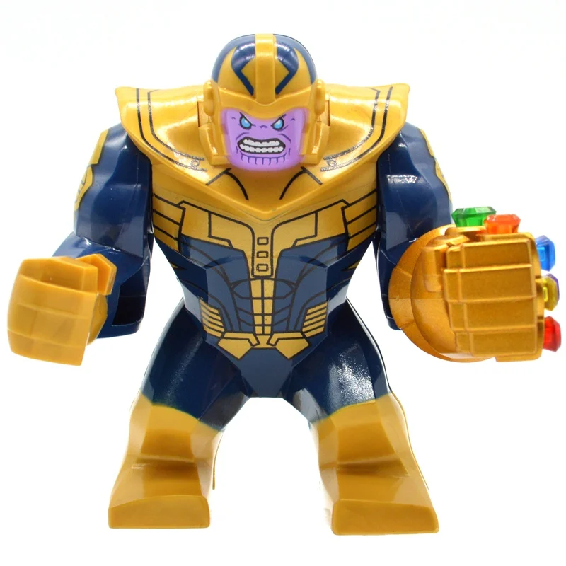 Одиночная распродажа большие Thanos Infinity Gauntlet супер злодеи бесконечные войны