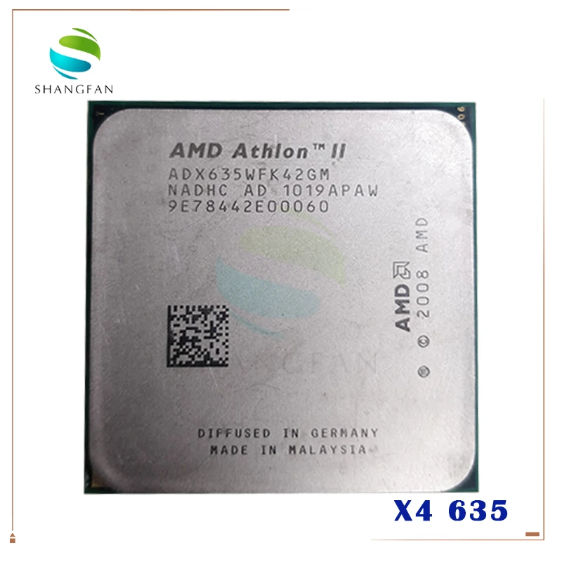 Четырехъядерный процессор AMD Athlon X4 635 б/у|socket am3|amd cpuathlon x4 |