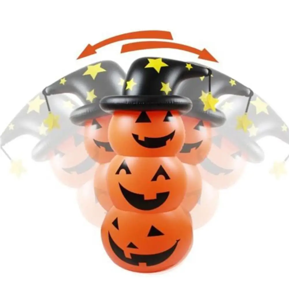 

Inflatable Pumpkin Roly-Poly Halloween Prop Tumbler Toy Environmentally Friendly Thickening PVC for Outdoor Indoor Decor