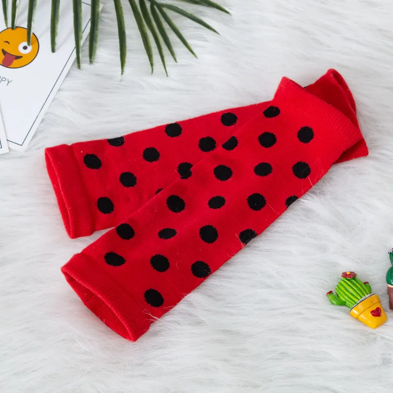 Новинка Гетры для малышей Наколенники новорожденных Защита до колена Теплые