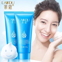 laikou amino acid foam facia cleanser nourishing deep cleaning moisturizing whitening oil control skin care wash