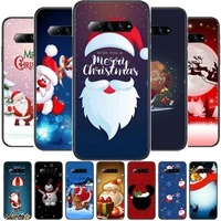 2021 christmas santa elk phone case for xiaomi redmi black shark 4 pro 2 3 3s cases helo black cover silicone back prett mini co