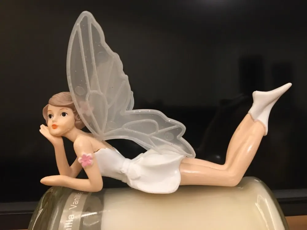 1 шт. миниатюрный белый ангел в виде летающих цветов|Статуэтки и миниатюры| |