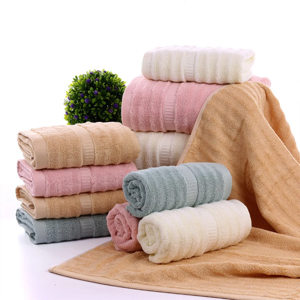 

Bamboo Fiber Bath Towel Adult Shower Towel Water Absorption Bath Towel Household Bathing Towel )