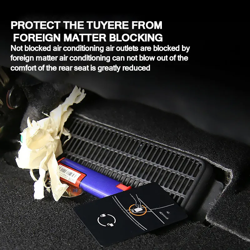 Чехол для автомобильного воздуховыпускного отверстия под сиденьем