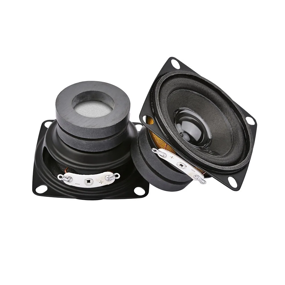 

2Pcs 2Inch Mini Audio Portable Speakers Full Range Sound Speaker 4 8 Ohm 10W Loudspeaker DIY Home Theater Sound System