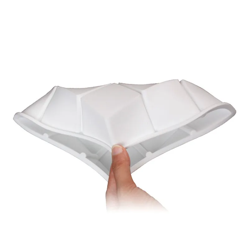 

Geometric Silicone Mold 3D Cake Mousse Dessert Muffin Baking Pan Cake Tools for Chocolate Mousse Chiffon Moulds Pastry Art Decor
