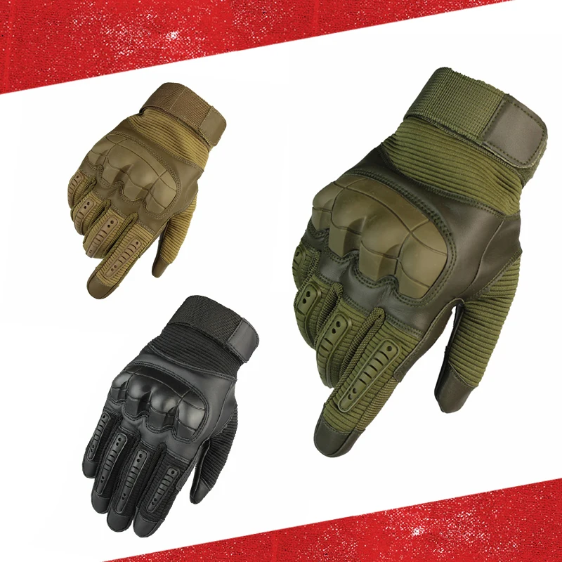 Перчатки мужские для пейнтбола военные тактические боевые митенки с пальцами