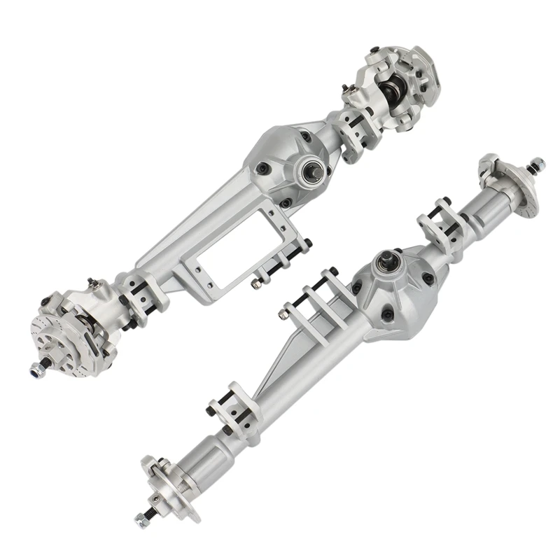 

Metal Complete Front & Rear Axle for Axial RBX10 Ryft 1/10 RC Cralwer Car Upgrade Parts Accessories