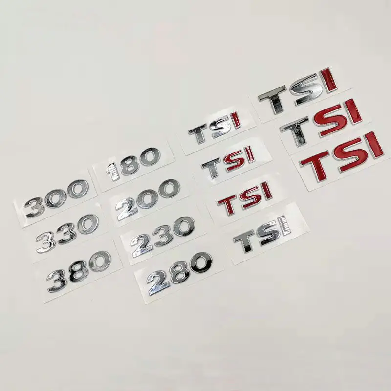 

Подходит для Polo Bora golf 6 MK6 Golf 7 Jetta CC Passat tiguan Touran 180 200 230 280 tsi, стандарт перемещения в багажнике с надписью