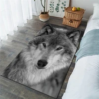 moon wolf area rug 3d all over printed non slip mat dining room living room soft bedroom carpet 10