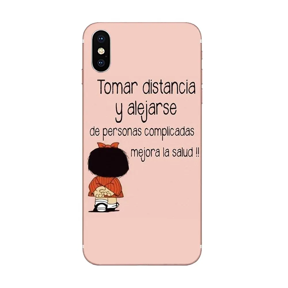 Чехол для мобильного телефона с забавным мультипликационным рисунком Mafalda Girl