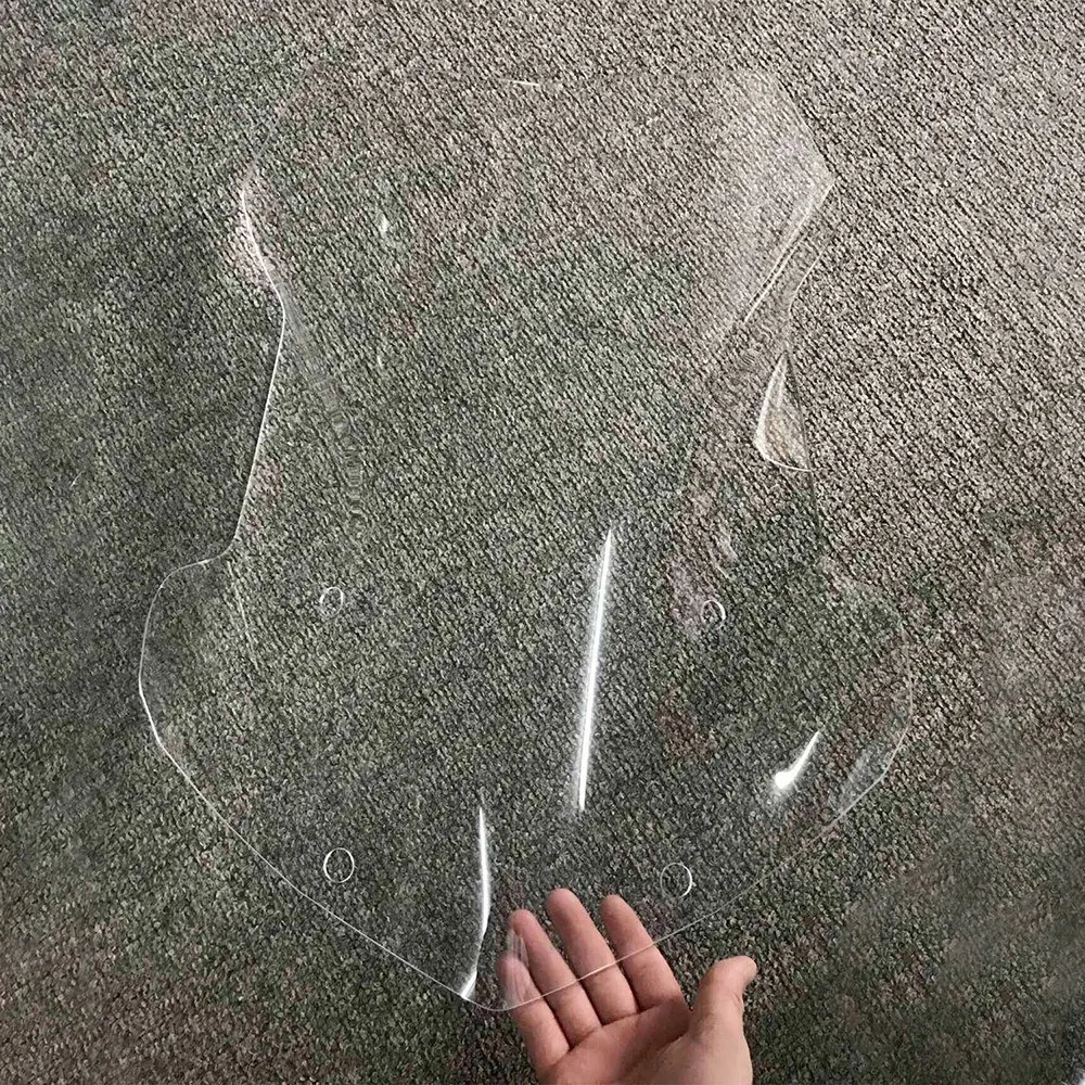 Универсальный Спойлер для лобового стекла мотоцикла зажим ветрового ветровой