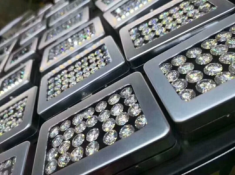 18K 750Au золото Moissanite АЛМАЗНОЕ КОЛЬЦО D Цвет VVS с национальным сертификатом MO-00105