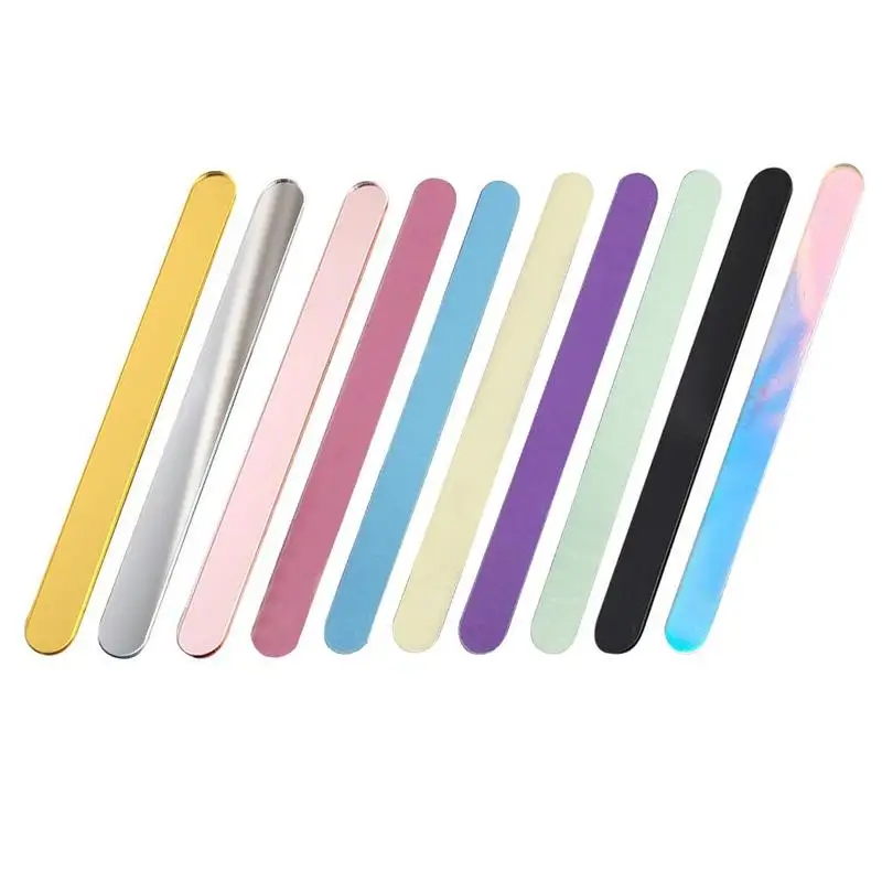 

10 pieces of acrylic ice cream sticks ice cube sticks handmade shower sticks puzzle kids children baby DIY material gifts c C7H4