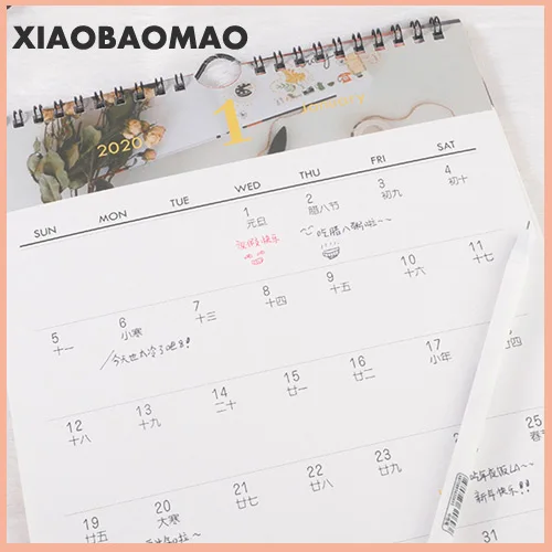 1 шт. настенный календарь, ежедневник на 365 дней, ежедневник, заметки, чтобы сделать список, отрывное оформление календарей, креативный календарь