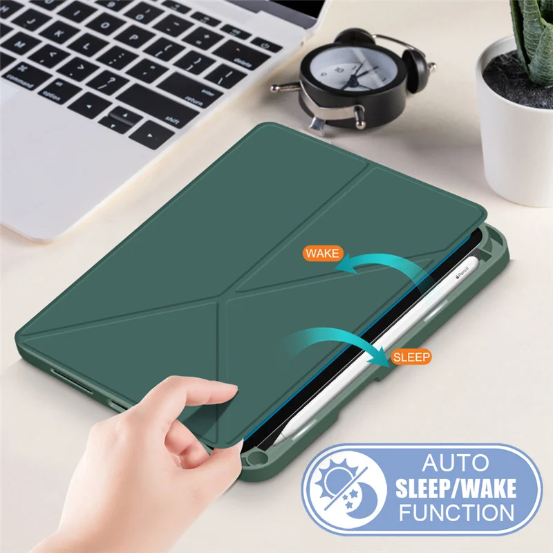 Чехол-книжка для iPad Mini 6 Mini6 2021 дюйма с держателем карандашей складная подставка