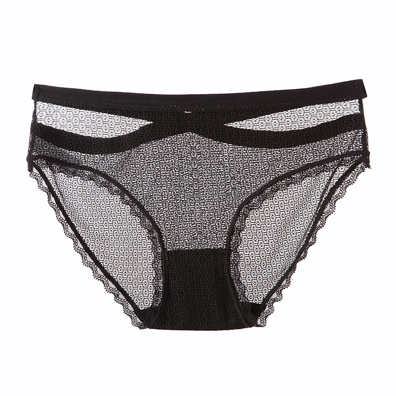 

The New Summer Seamless New Lace Women's Underwear Lace Edge Breathable Sexy Women's Underwear Transparent Panties