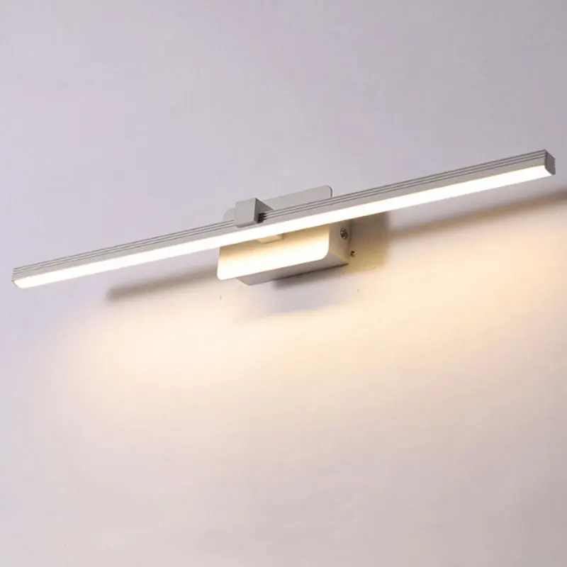 Акриловый светодиодный настенный светильник лампа для ванной комнаты 40 см 8 Вт