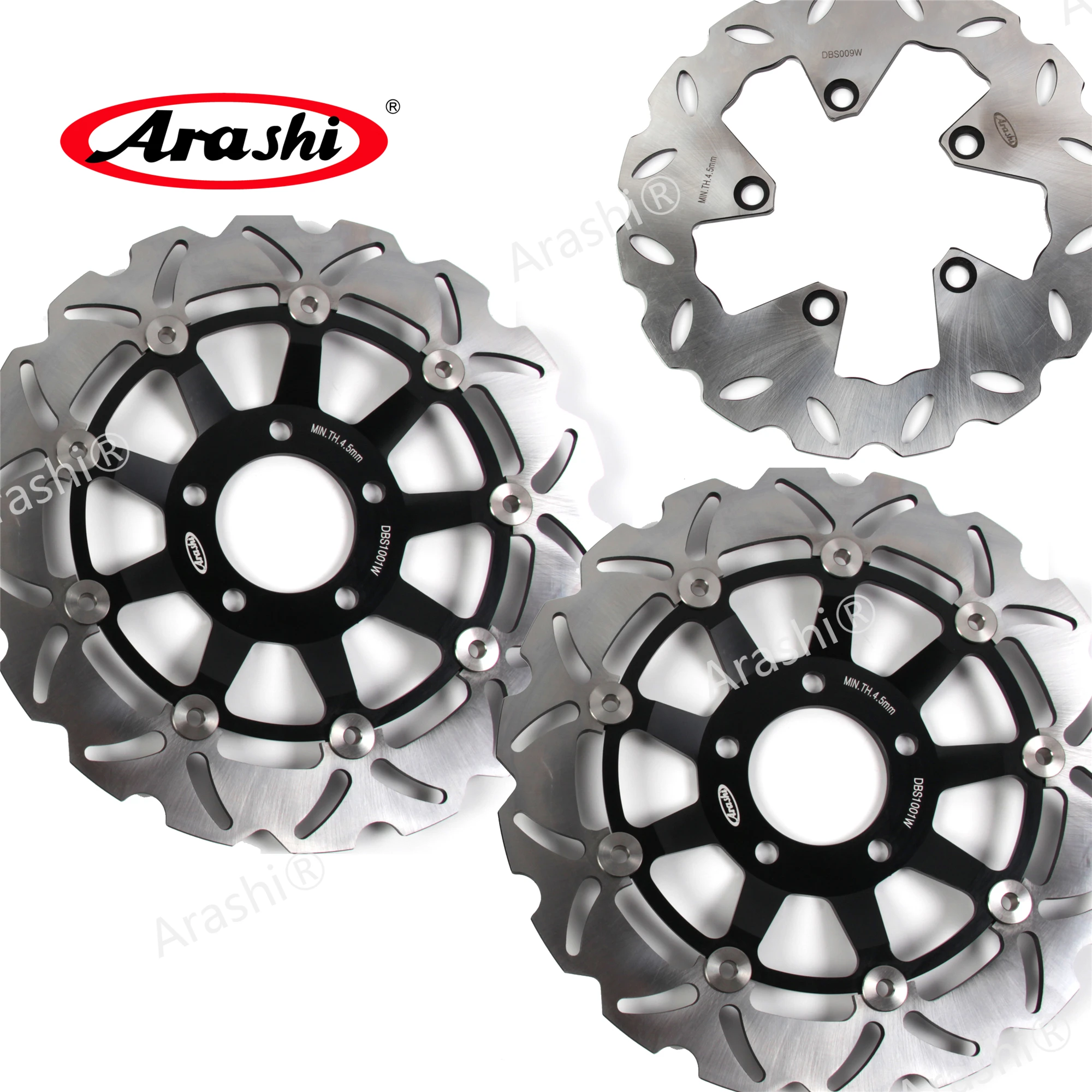 ARASHI RF600R Передние Задние тормозные роторы диски диск ПОДХОДИТ SUZUKI RF 600R 1993 1994 1995 1996