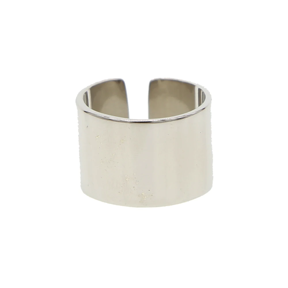 Большой Классический 925 штампованный серебряный элегантный Регулируемый