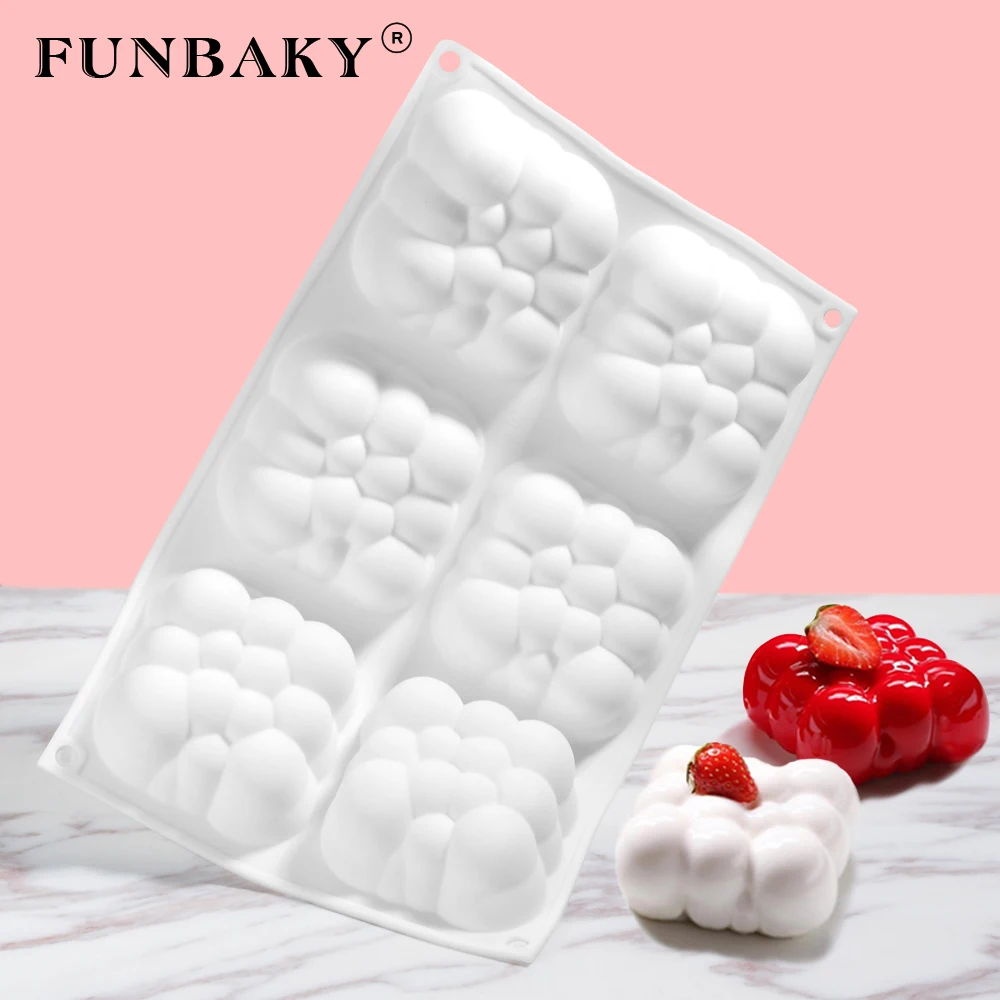 FUNBAKY 3D вогнутая шариковая силиконовая форма инструменты для украшения торта мыши