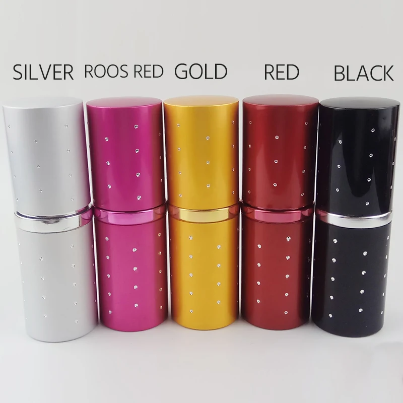 Портативный 20 мл дорожный мини-контейнер алюминиевый многоразовый парфюм пустая