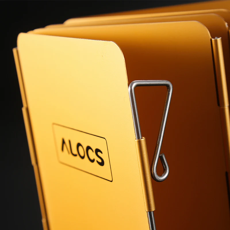 Alocs CS B04 напольная плита ветровое стекло спиртовая газовая Пешие прогулки кемпинг