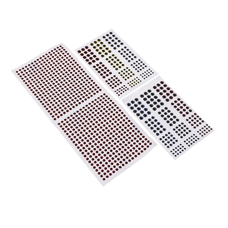 183 3 мм 4 5 6 смешанные размеры бионические 3D эпоксидные рыболовные глаза