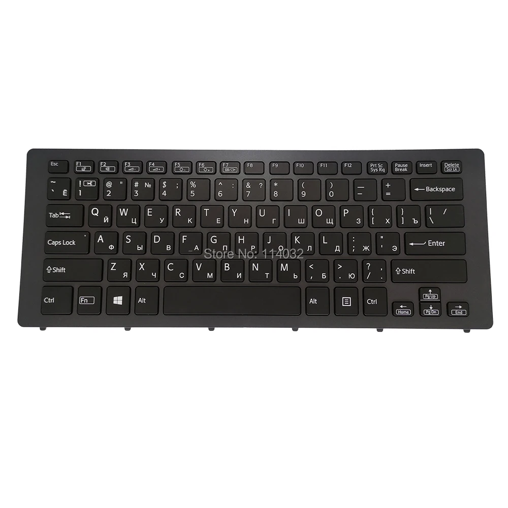Сменные клавиатуры SVF15N клавиатура с подсветкой для Sony Vaio SVF 15N SVF15N17CXB RU русская