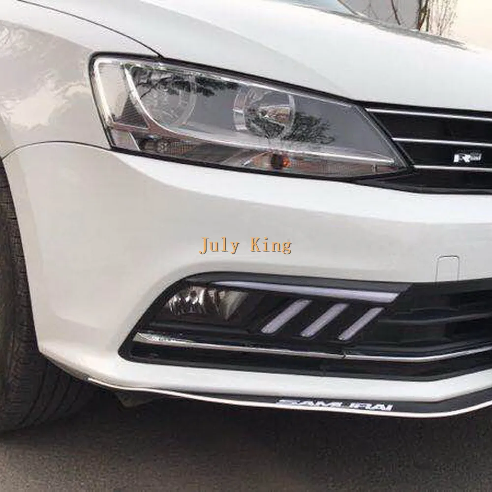 Июля King светодиодный Габаритные огни чехол для Volkswagen Jetta (Фольксваген Джетта) MK7