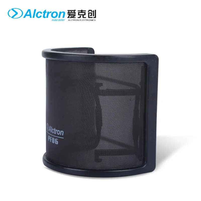 Alctron PF06 микрофон поп фильтрующий защитный чехол для микрофона шумоподавление