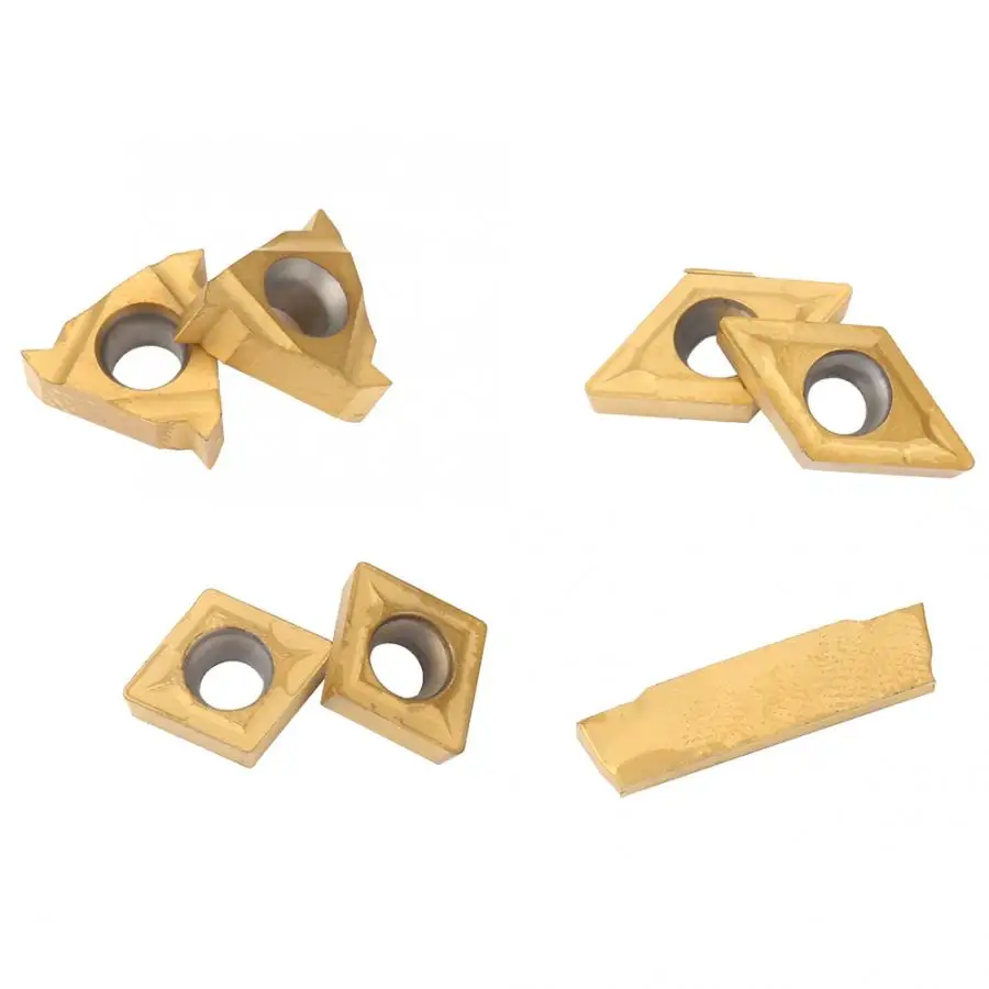 Токарный инструмент 21 шт. токарный хвостовик стержень + гаечный ключ вставки нож