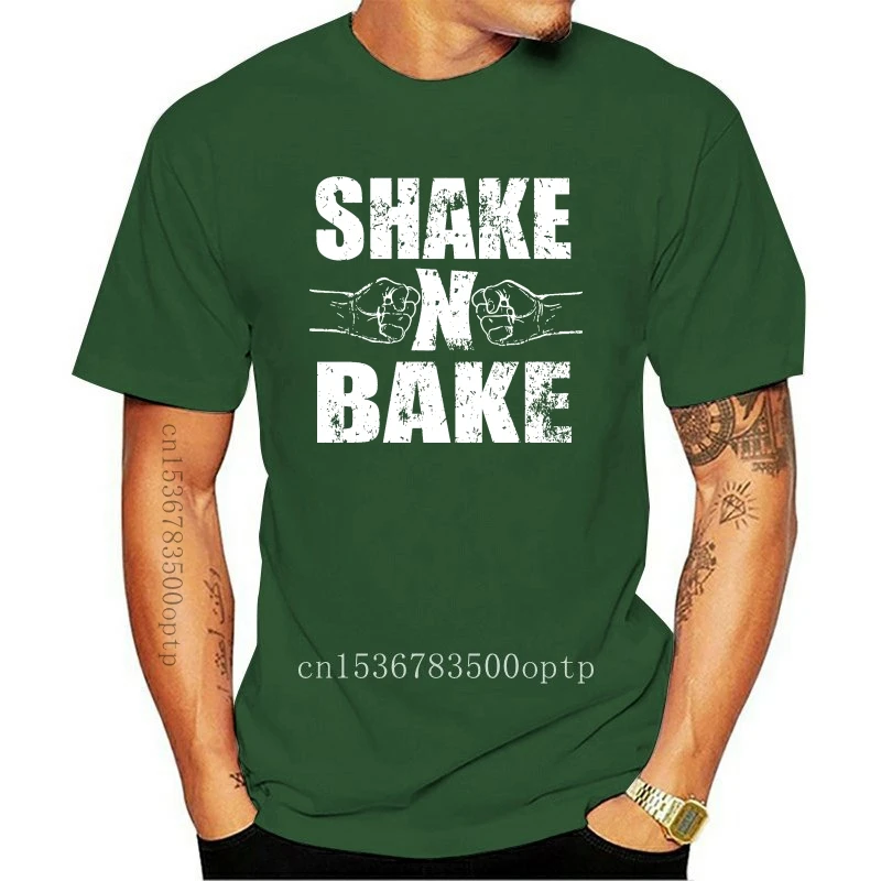

New Shake And Bake Talladega Nights The Ballad Of Ricky Bobby Movie USA Tee T-Shirt Cotton Oversized Tops Tee Shirt