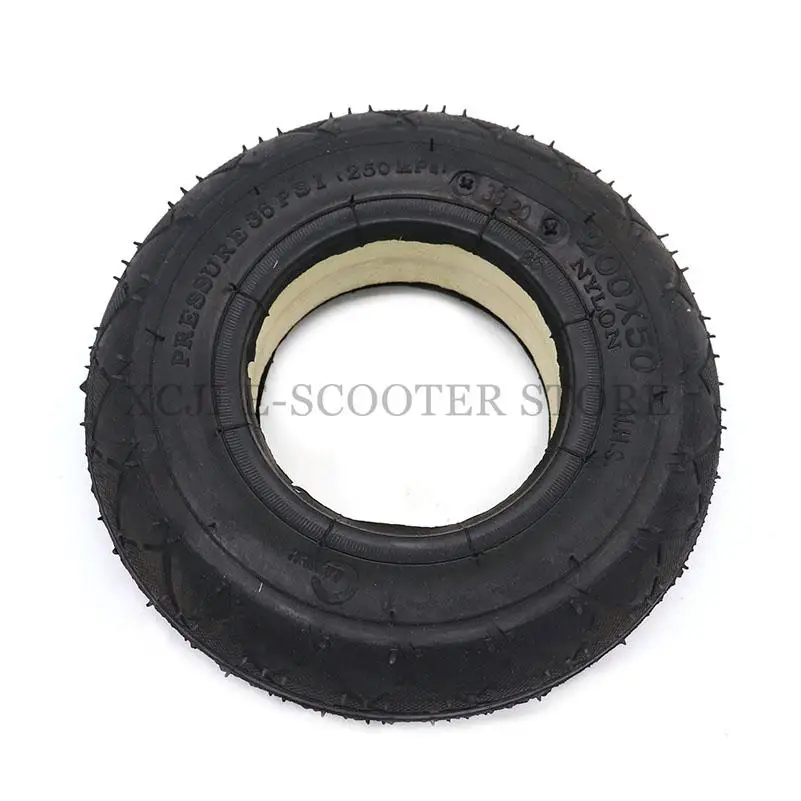 

Шина для инвалидной коляски 200x50, 8x2, заполненная пеной белая твердая шина для скутера Razor E100 E125 E200