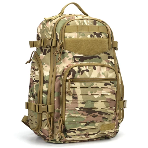 Тактический Военный Molle Армейский Рюкзак Rucksack Сумка Камуфляж Туристический Спортивный Походный плечо охота Мужские - Цвет: CP