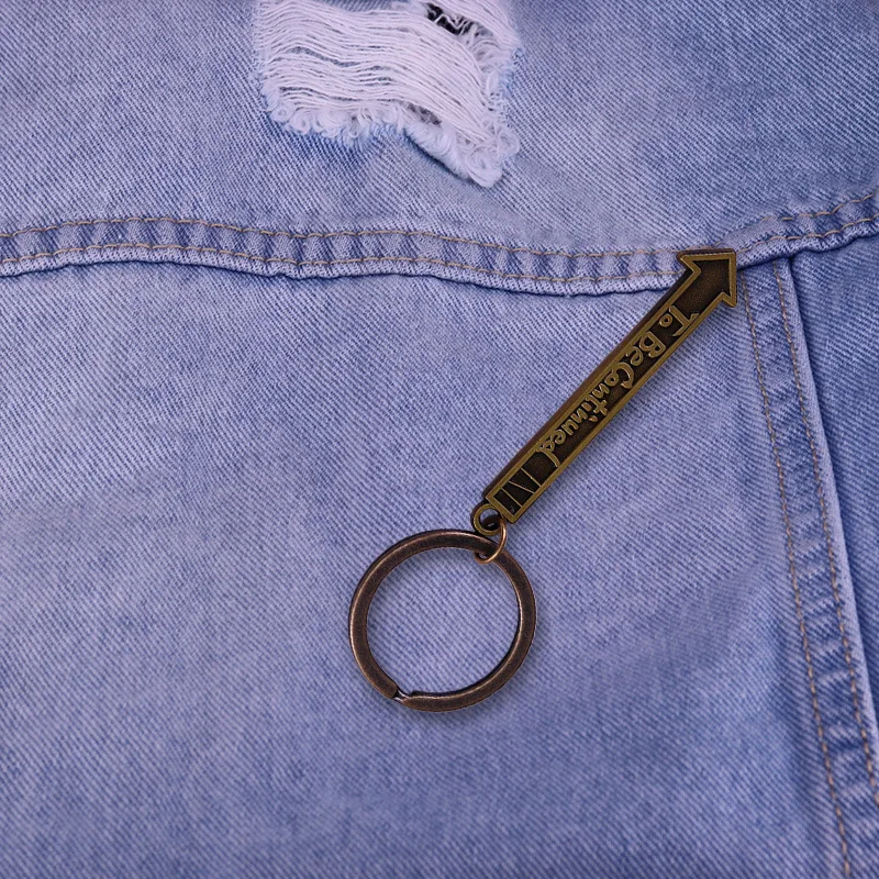 Для того чтобы быть продолжена подвеска в форме стрелы брелок Аниме Adventure тема