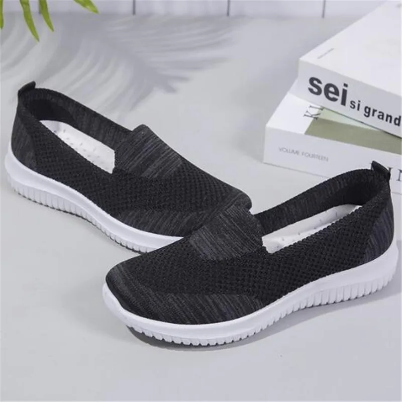 Продвижение Обувь с дышащей сеткой повседневная Женские кроссовки 2021 Новинка