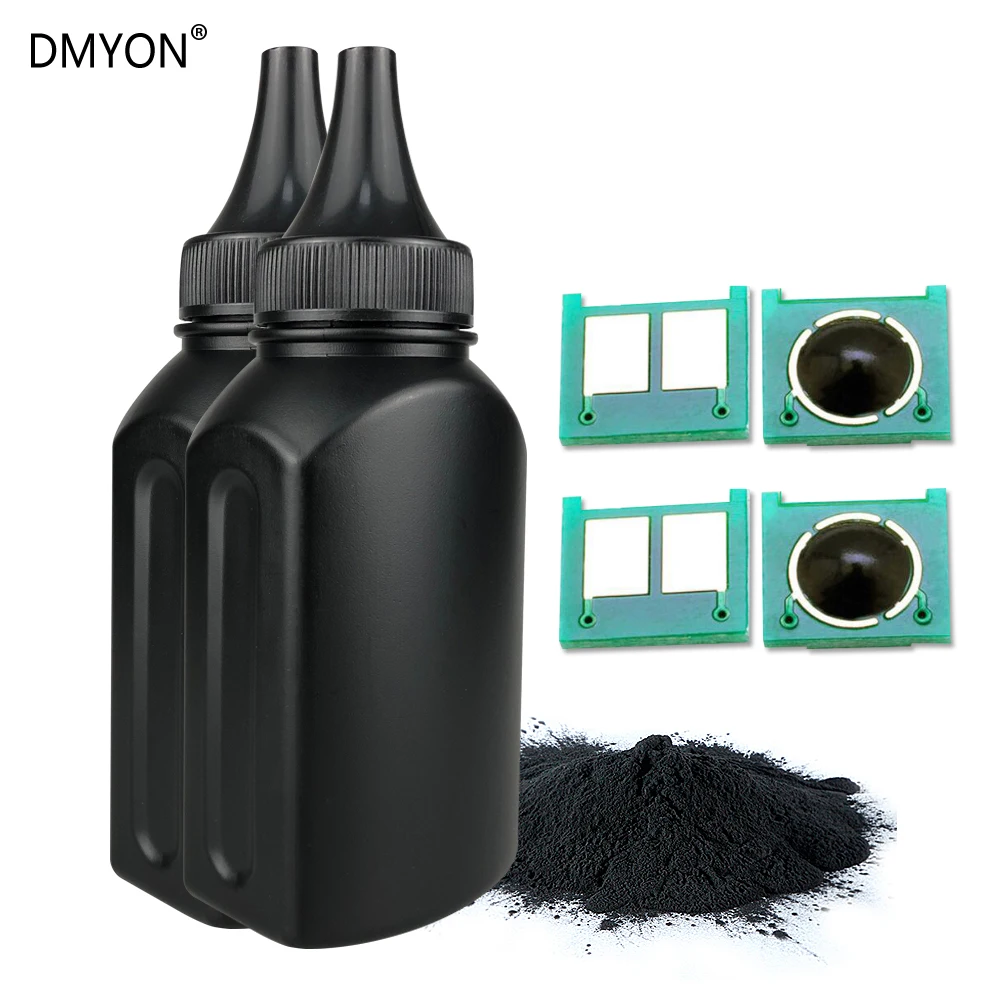 DMYON [Тонер+ чип] совместимый CF283A 283a 283 83a легко Заправляемый Тонер-порошок для hp LaserJet Pro MFP M125nw/M125rnw/M127fn/M127w