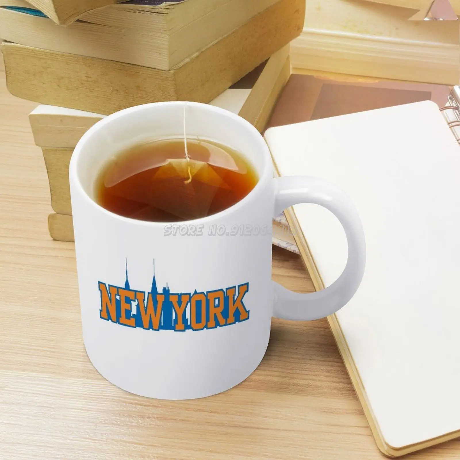 Кофейные кружки с изображением Нью-Йорка персонализированная чашка чайная для