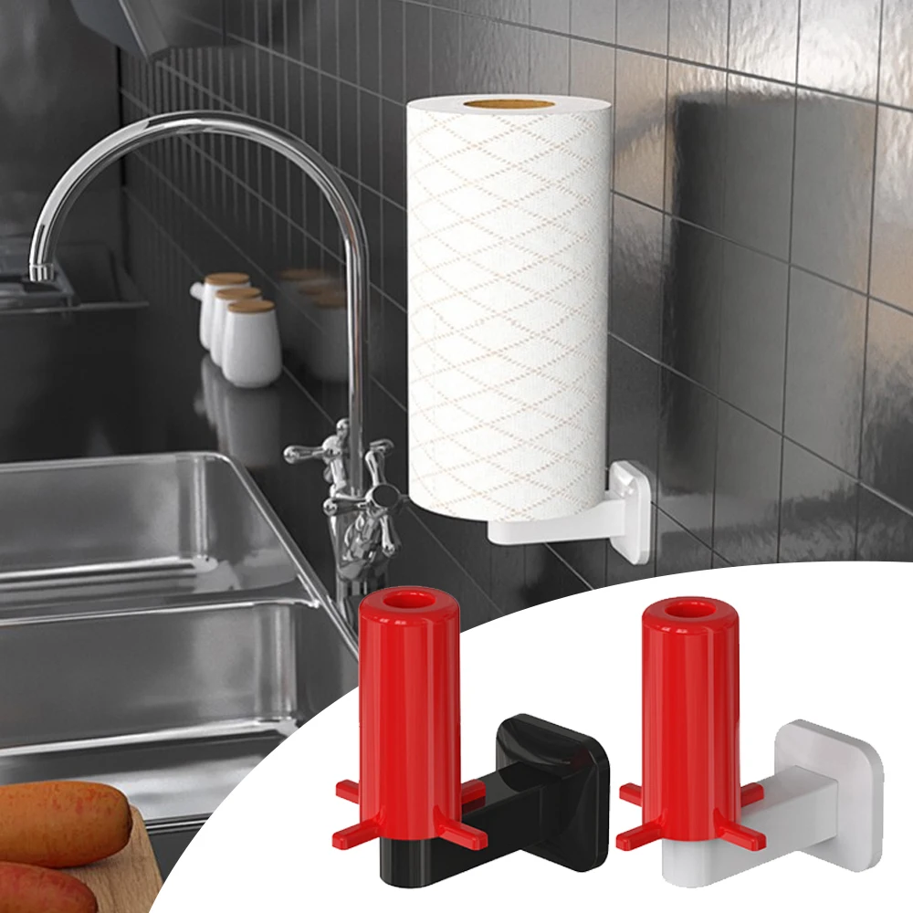 1 шт. пластиковый вращающийся держатель для туалетной бумаги настенный ванной