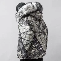 2021 menwomen winter jackets thickness outwear coat fur collar japanese streetwear outdoor overcoat