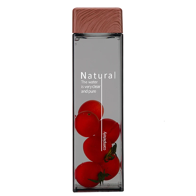 Soffe 450 мл бутылка для воды заварки фруктов без БФА пластиковая квадратная