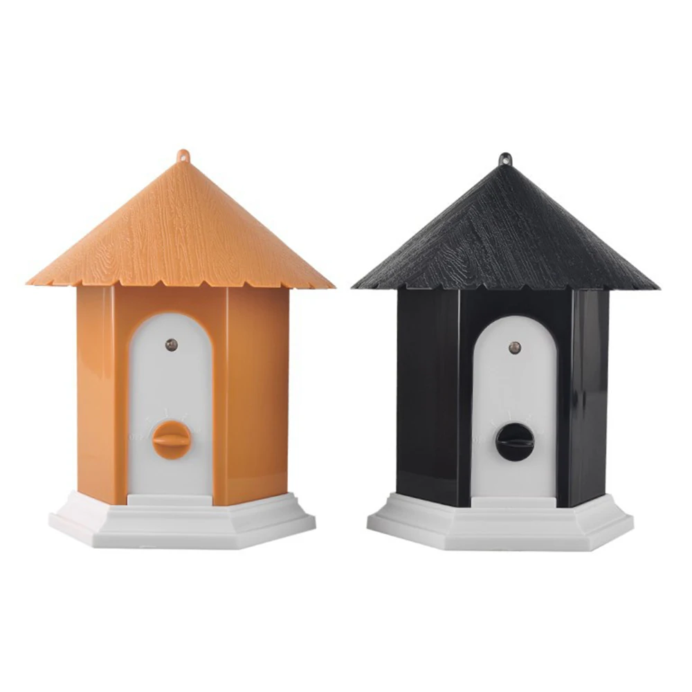 

Ultrasonic Dog Repeller House Shaped No Bark Indoor & Outdoor Waterproof Dog Training Anti Barking Device Dogs Pets Accessories